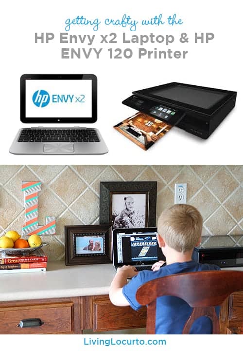 Trying the HP Envy x2 Laptop & Printer {Free Printable Teacher Card}