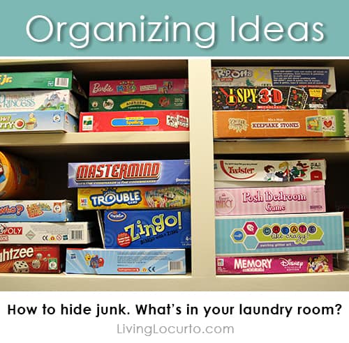Laundry Room Organizing Ideas