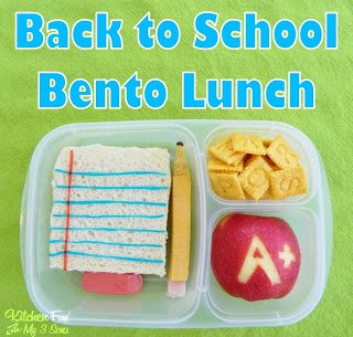 Back to School Bento Lunch Box Idea