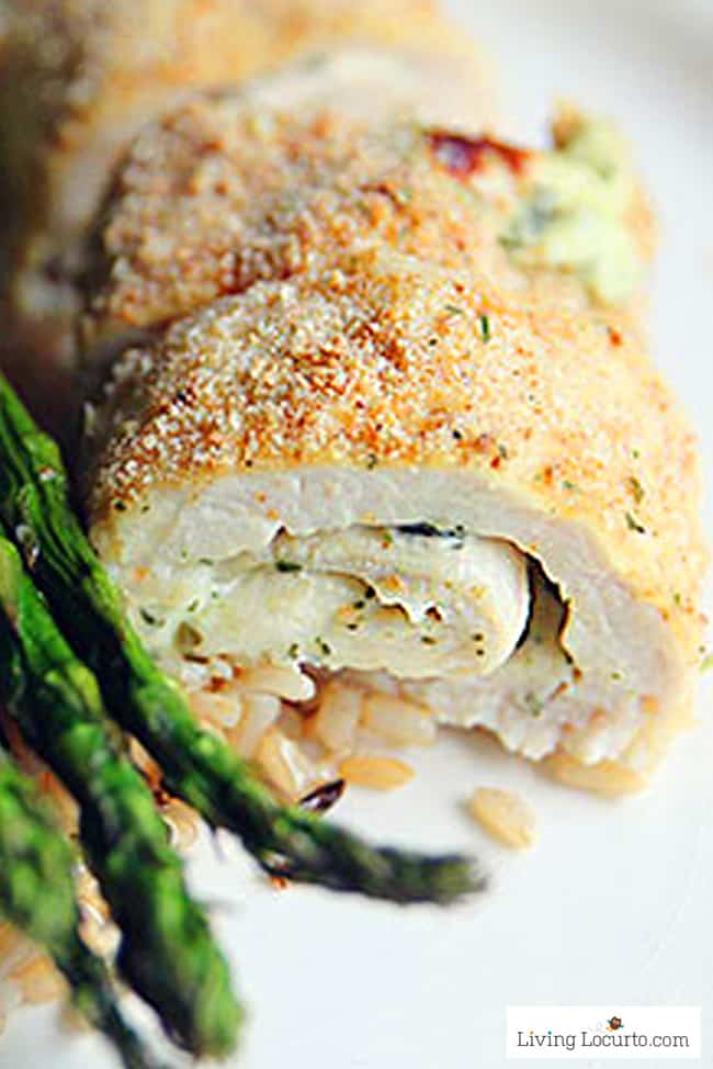 Low Carb Baked Chicken Pesto Rolls