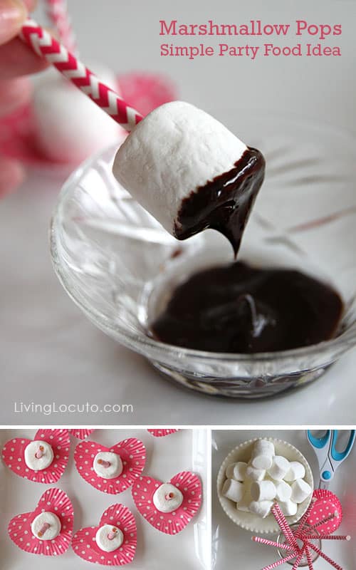Marshmallow Pops – Simple Party Food Idea