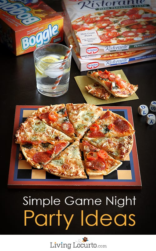 Game Night Party Ideas