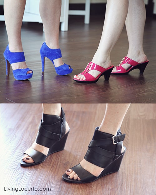 High Heels and Simple Happy Hour Party Ideas to host with your girlfriends! LivingLocurto.com