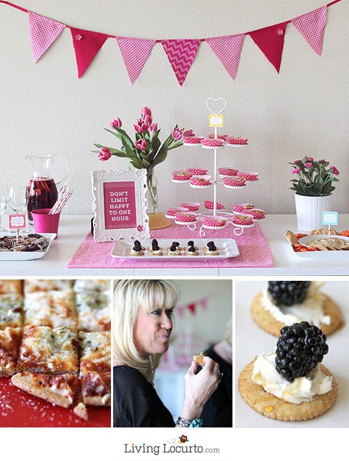 Simple & Fun Happy Hour Party Ideas and Free Printables! LivingLocurto.com