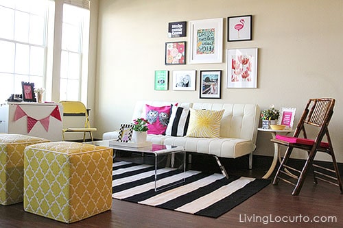 How to Add Color to Your Home! LivingLocurto.com