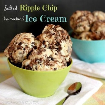 Salted Chocolate Ripple Chip Ice Cream