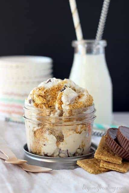 Smores Peanut Butter Cup Ice Cream