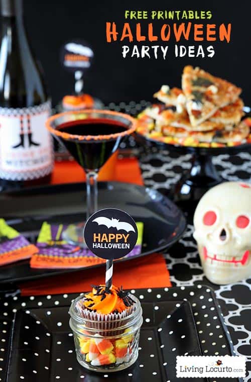 Halloween Party Ideas with Free Printables