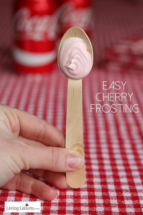 Cherry Coke Float Cupcakes - Easy Homemade Cherry Vanilla Frosting Recipe