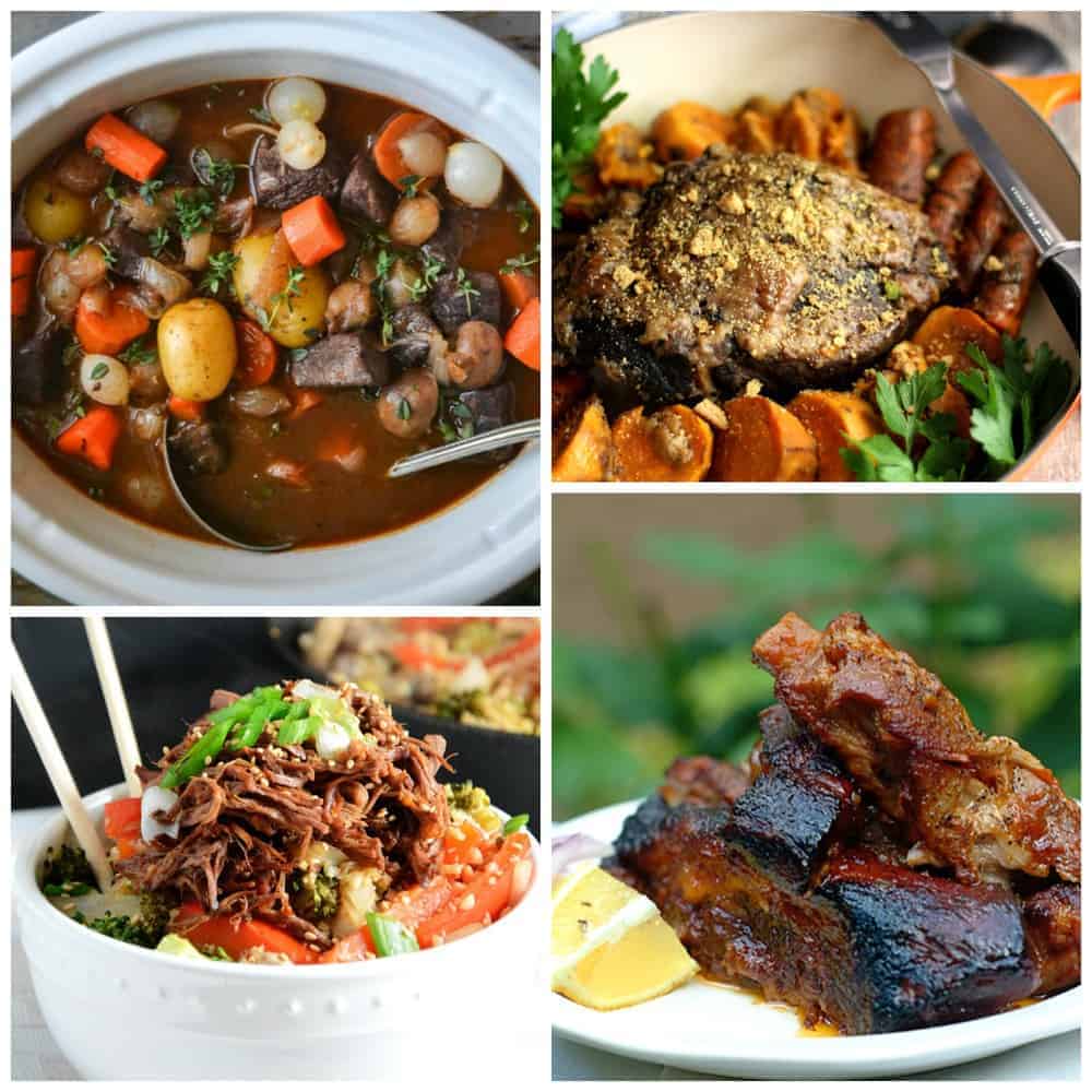 60 Delicious Crock Pot Recipes! Great slow cooker beef recipes for dinner. LivingLocurto.com 60 Delicious Crock Pot Recipes! Great slow cooker beef recipes for dinner. LivingLocurto.com