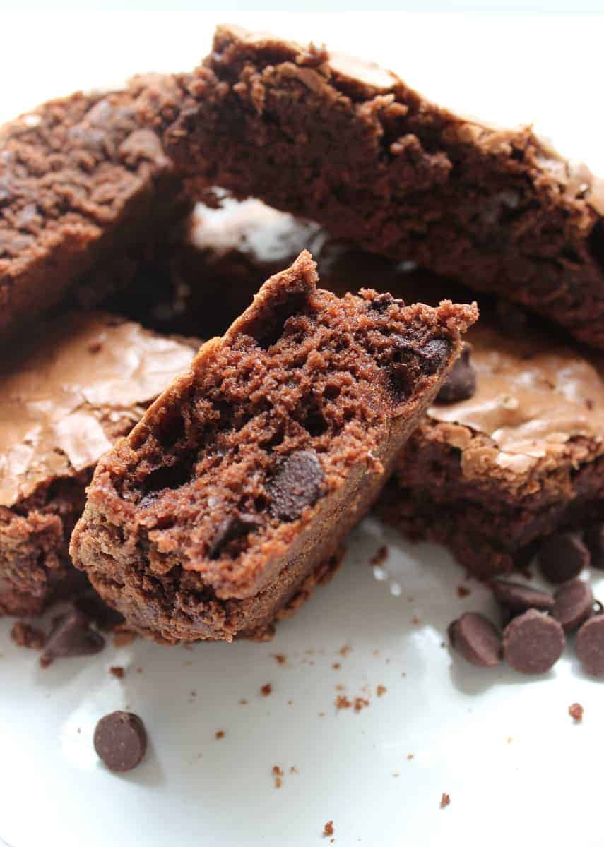 Homemade Chocolate Chip Brownies 5 Double Chocolate Brownies