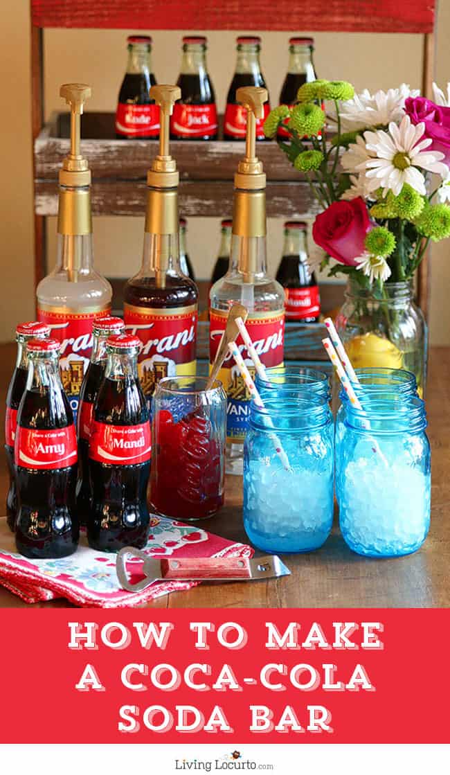 How to Make a DIY Coca-Cola Soda Bar