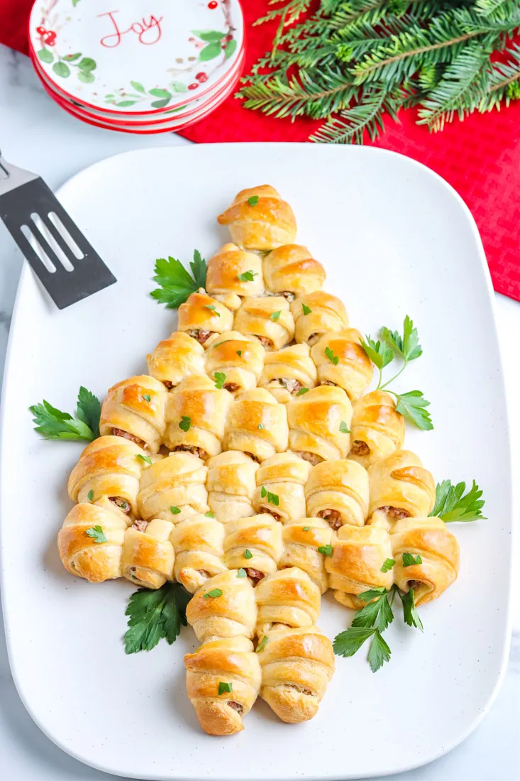 Crescent Roll Christmas Tree