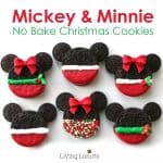 Mickey and Minnie Mouse Christmas Cookies