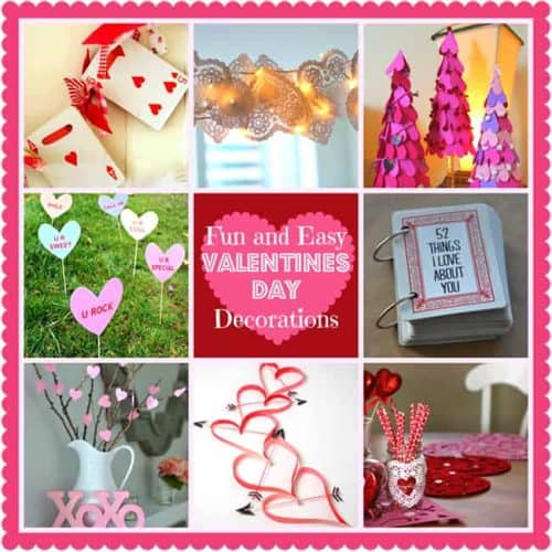 14 Valentine's Day Decorating Ideas - Easy Home Decor Crafts