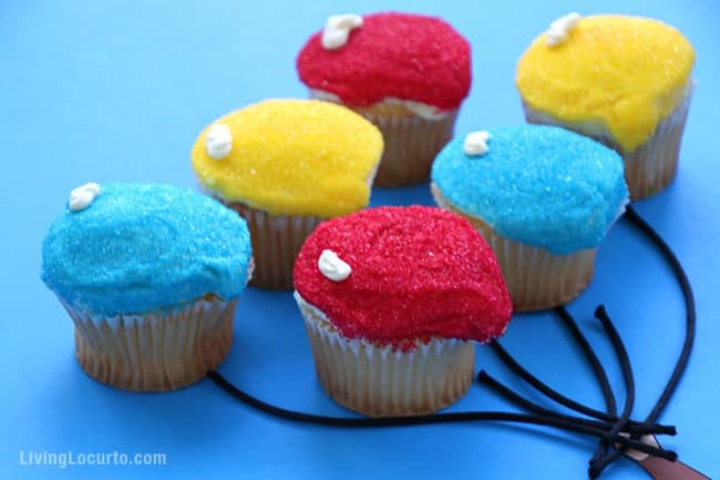 Balloon Cupcakes