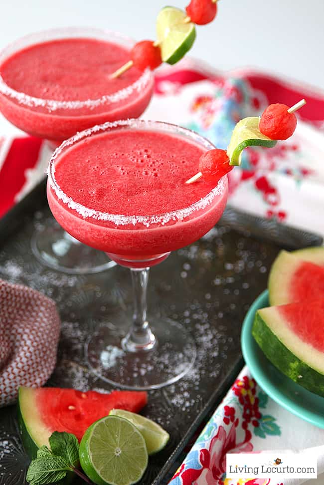 Best Watermelon Margaritas