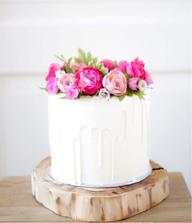 Beautiful Floral Cakes | Pretty Birthday Cake Ideas