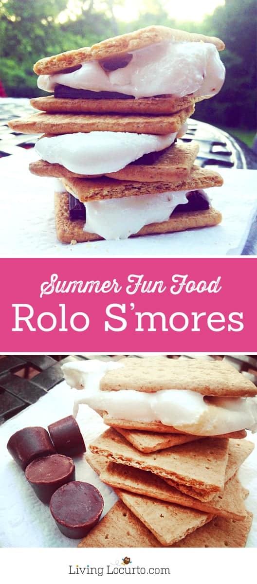 Delicious fun food camping meals. Rolo S'mores and Campfire Meals make summer eating fun! Delicious fun food camping meals. Rolo S'mores and Campfire Meals make summer eating fun!