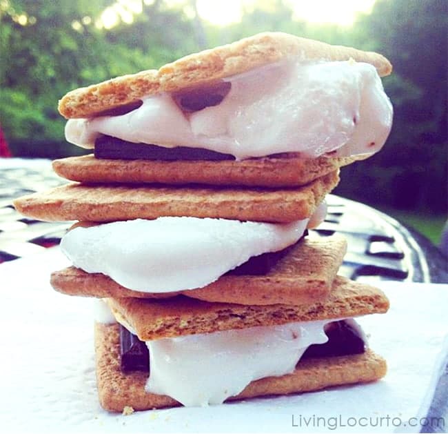 Delicious fun food camping meals. Rolo S'mores and Campfire Meals make summer eating fun! Delicious fun food camping meals. Rolo S'mores and Campfire Meals make summer eating fun!
