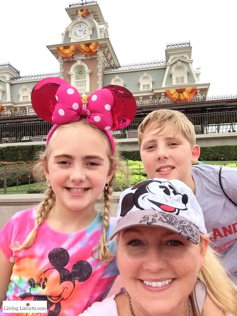 Disney World's Magic Kingdom at Halloween. Amy Locurto and the Living Locurto blog family.