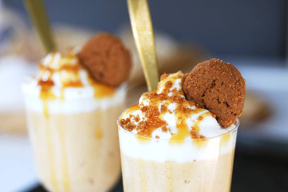 Pumpkin Spice Caramel Cheesecake Mouse