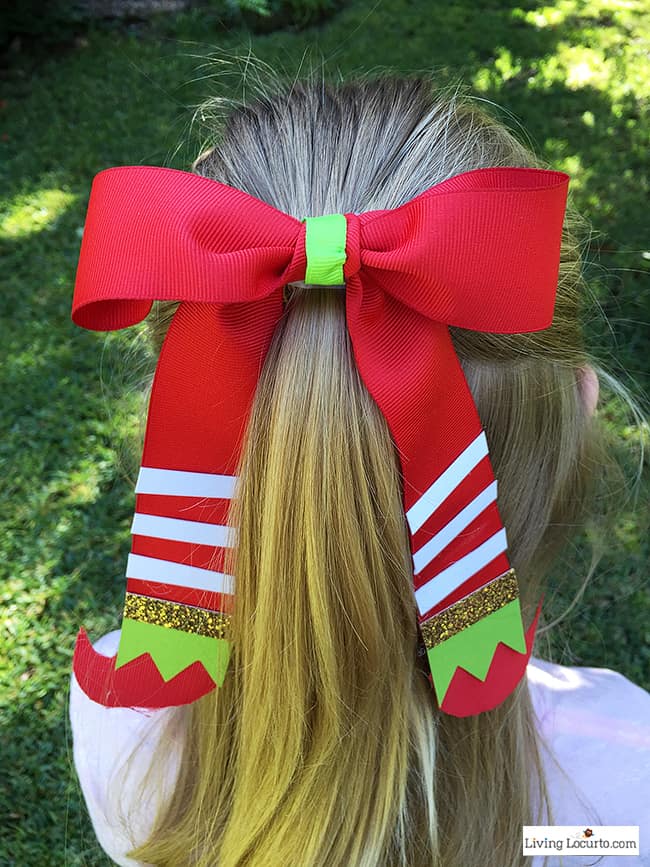 Elf Hair Bow Craft