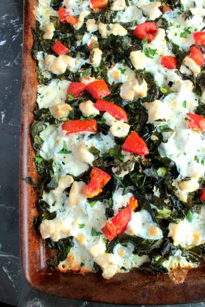 Favorite Sheet Pan Dinner Recipes | Easy One Pan Meals. Sheet Pan Caprese Chicken by http://www.bigbearswife.com