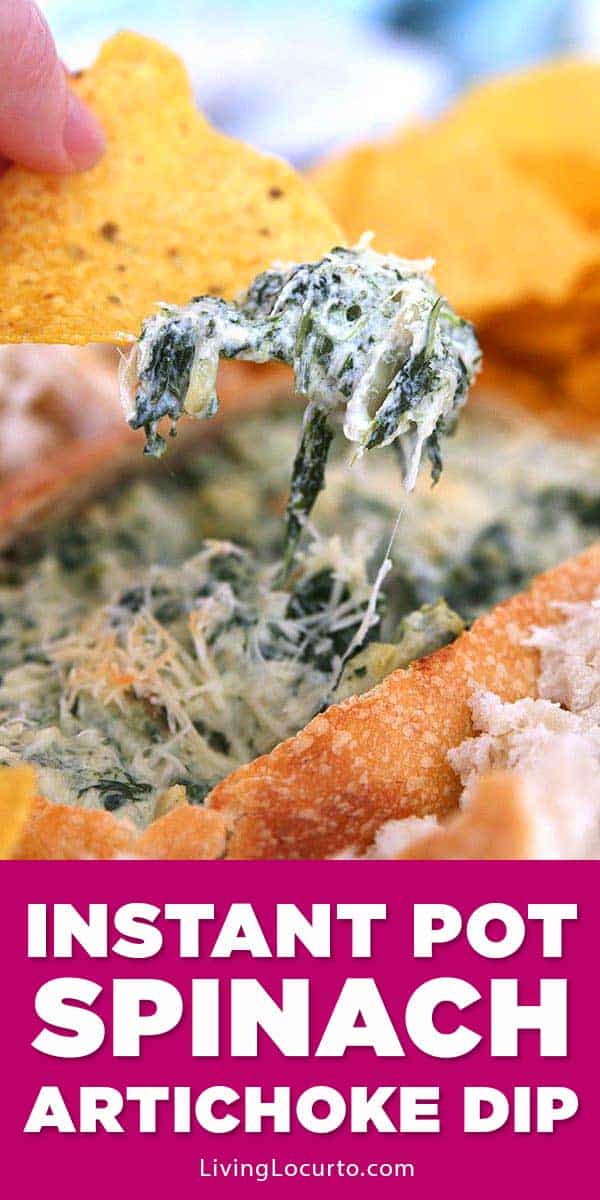 Instant Pot Spinach Dip - Easy 10 Minute Pressure Cooker Appetizer Recipe
