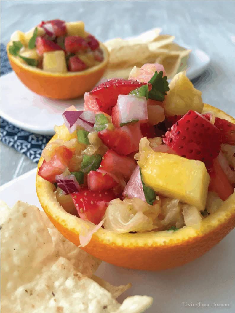 Strawberry Fruit Salsa 1 Strawberry Mango Salsa Recipe on Living Locurto