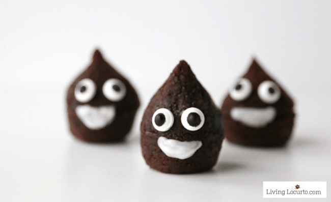 Emoji Poop Brownies