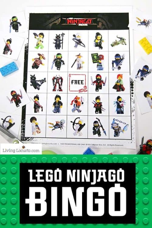 Printable LEGO Bingo Game - Living Locurto