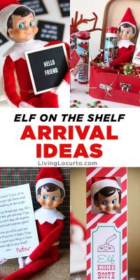 Best Elf on the Shelf Arrival Ideas Printables
