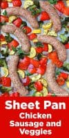 Sheet Pan Sausage Chicken Dinner