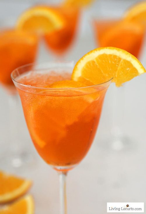 Aperol Spritz Recipe - Easy Skinny Low Calorie Cocktail