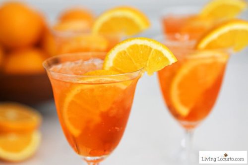 Aperol Spritz Recipe - Easy Skinny Low Calorie Cocktail
