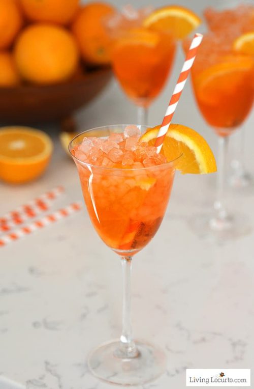 Aperol Spritz Recipe - Easy Skinny Low Calorie Cocktail