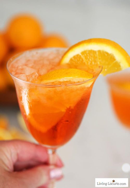 Aperol Spritz Recipe - Easy Skinny Low Calorie Cocktail