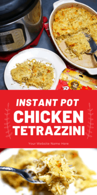 Instant Pot Chicken Tetrazzini