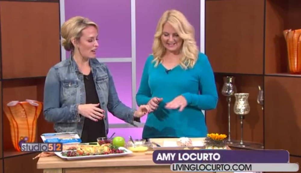 Amy Locurto DIY Lifestyle Party Food Blogger TV Morning Show media appearance Texas.