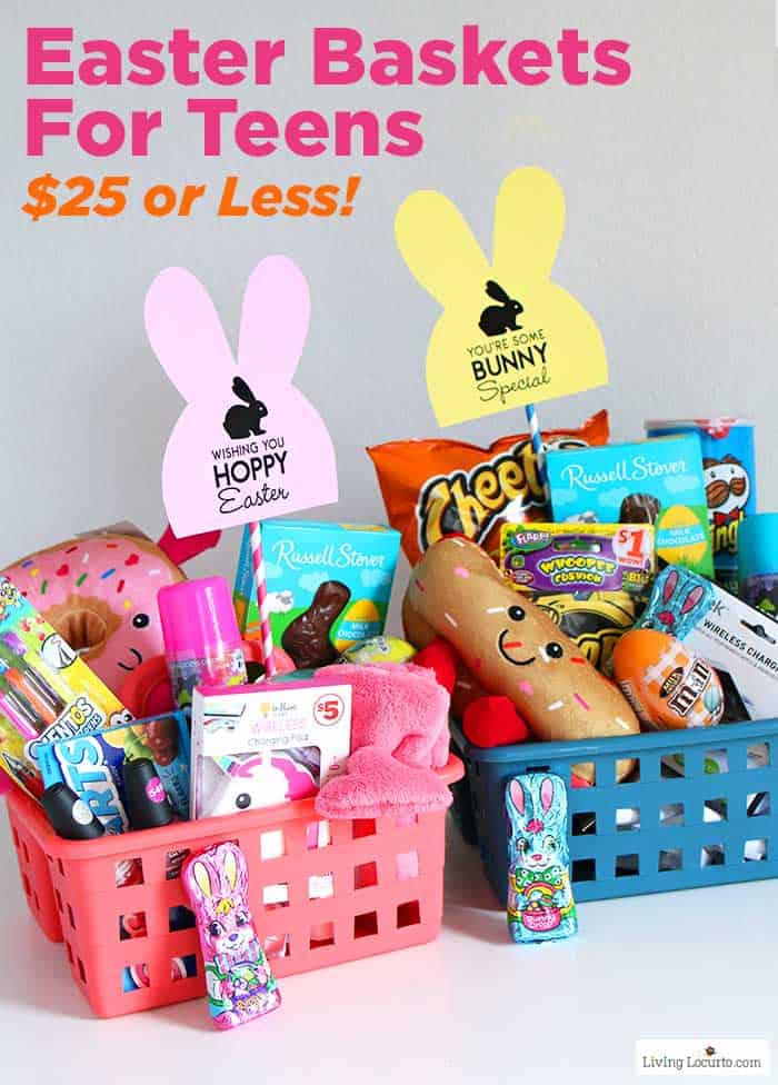 Easter baskets for teenagers