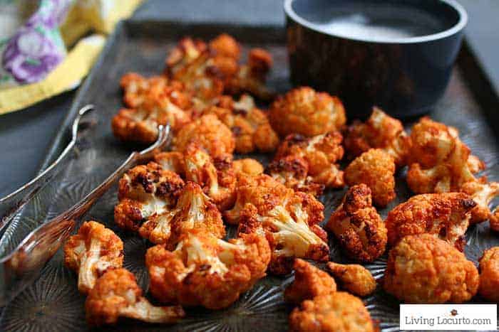 Crispy Buffalo Roasted Cauliflower Recipe Crispy Buffalo Roasted Cauliflower Recipe