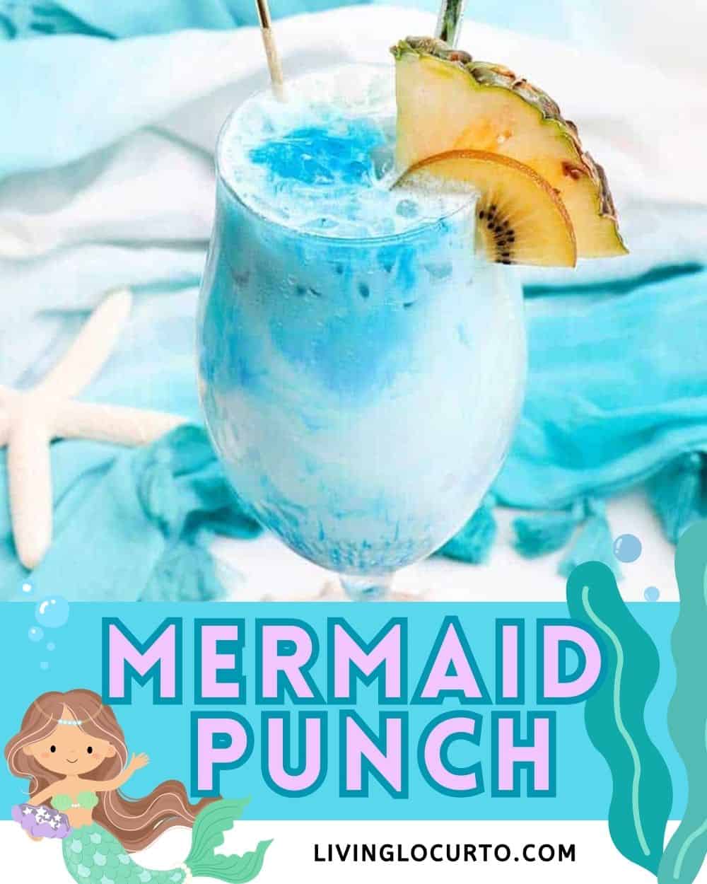 Mermaid Rum Punch 1 Mermaid Punch Recipe