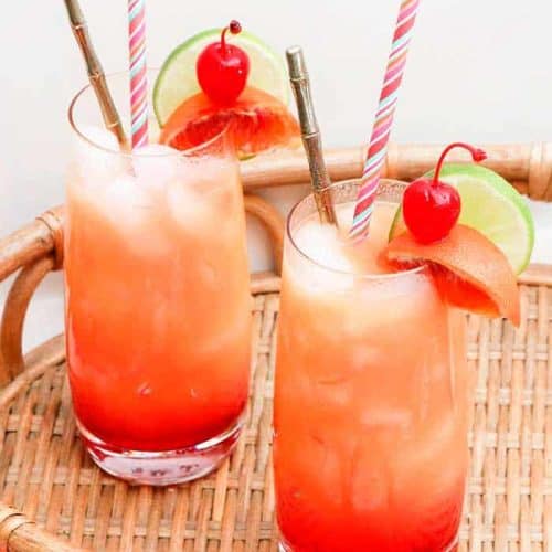 Zombie Cocktail Tiki Drink Recipe Luau Party