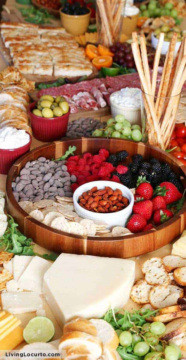 Epic Charcuterie Board Easy Party Ideas - LivingLocurto.com