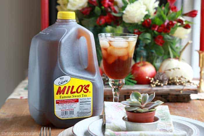 Easy Holiday Recipes - Milos Tea Ideas