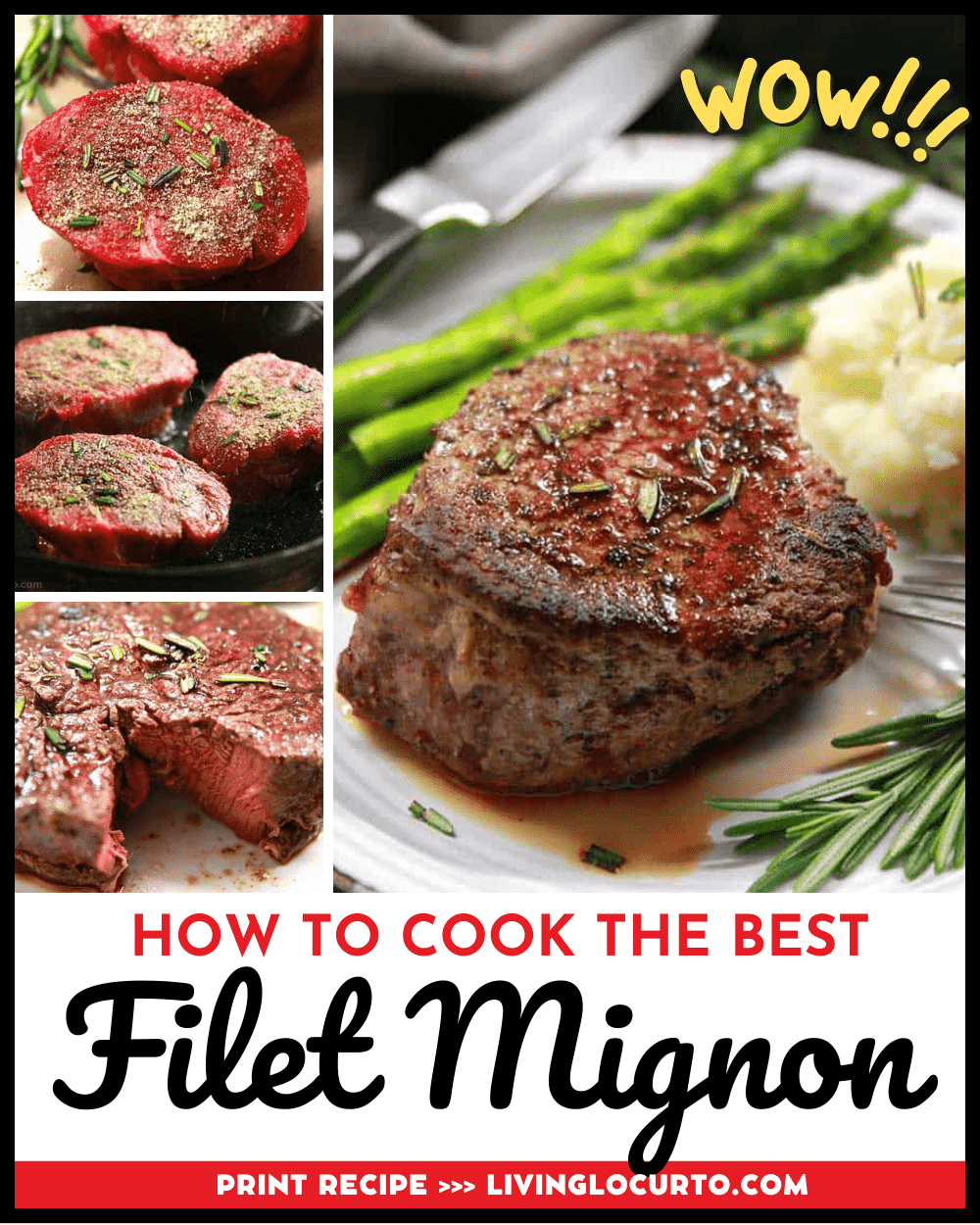 Filet Mignon Steak recipe