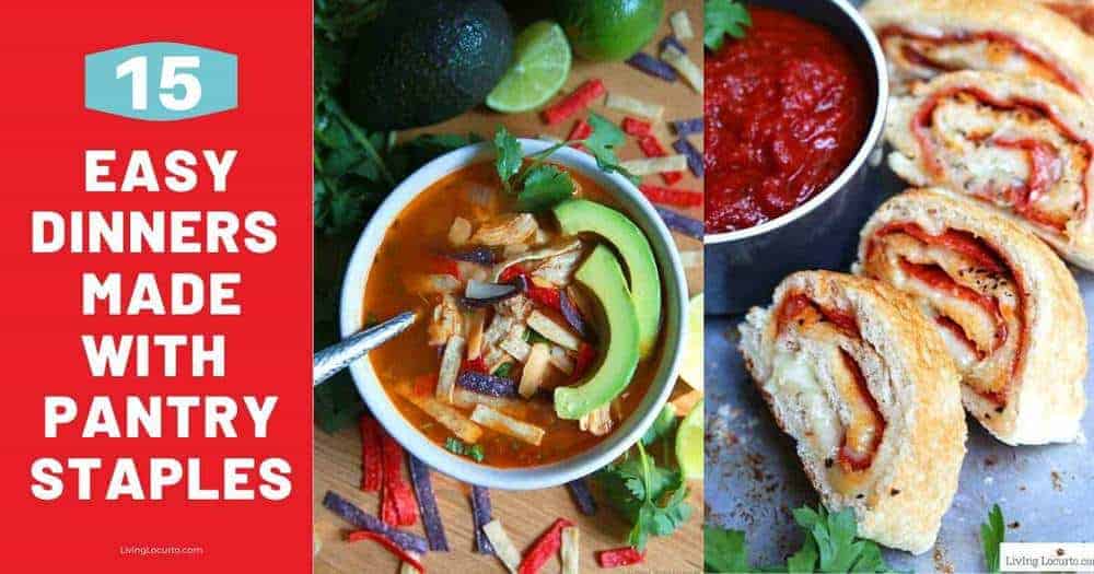 15 Easy Dinners Made with Pantry Staples Living Locurto
