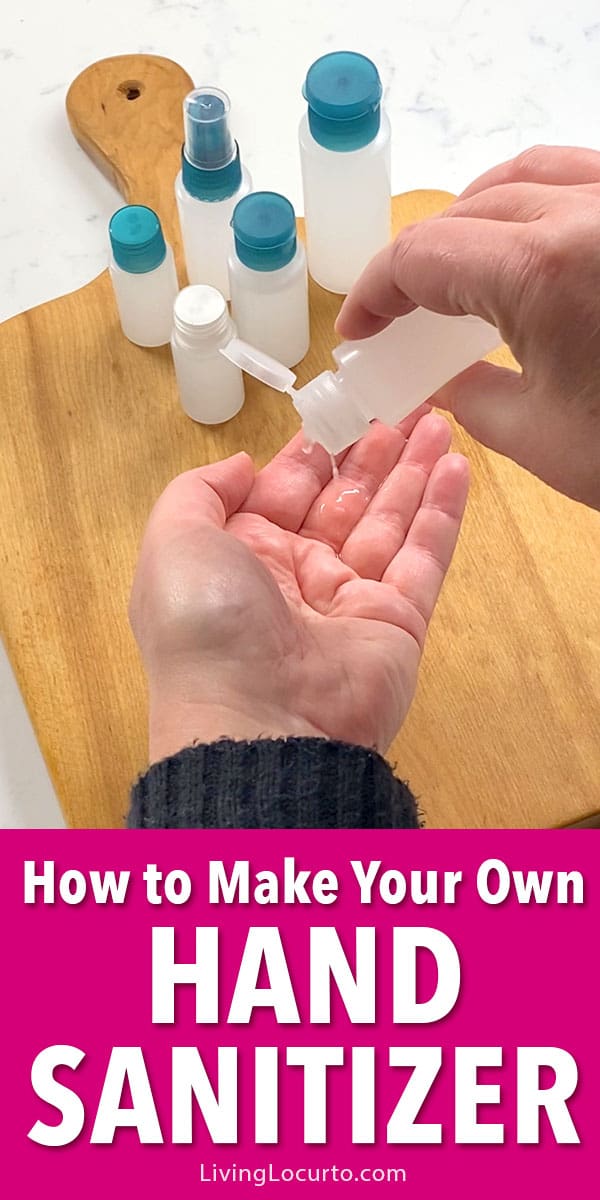 DIY Hand Sanitizer - Easy Homemade Recipe