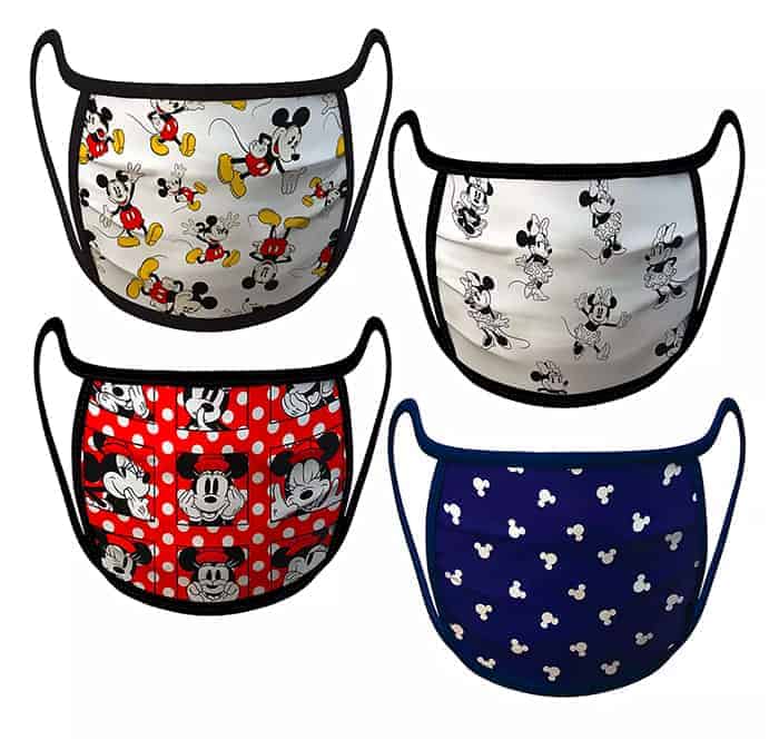 Mickey and Minnie Mouse Face Masks Mickey and Minnie Mouse Face Masks
